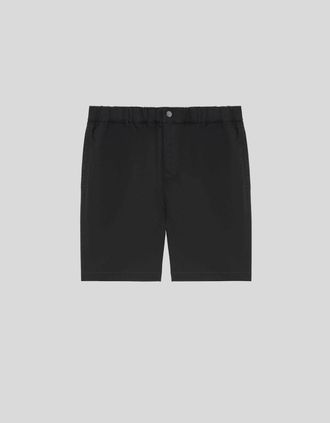 Lyle & Scott Lyle And Scott Mens Cotton-Blend Twill Shorts - Black - Size: 37/36/32