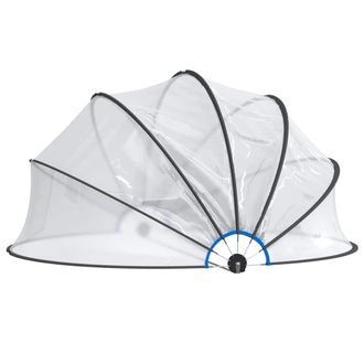 vidaXL Vidaxl - C&uacute;pula Para Piscina Redonda Pvc 406x203 Cm