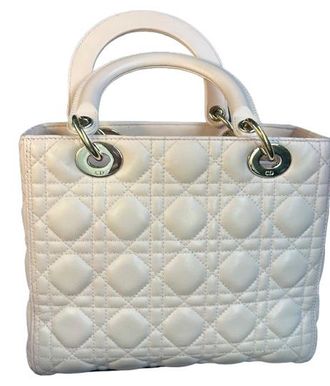 Dior Medium Pale Pink Lady Dior Size M