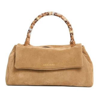 Orciani Handbags, female, Beige, Size: ONE SIZE Sveva Longuette Soft Handbag