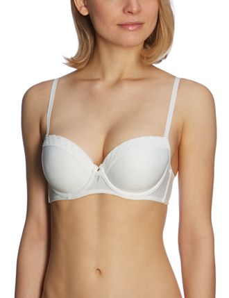 Schiesser Damen BH 114834-403, Gr. 90B, Wei&szlig; (403-sekt)