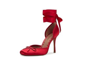 Steve Madden Larina Womens Shoes Red Satin : 10 M, Synthetic