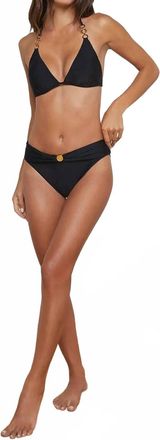 L'agence Miya Bikini Bottom In Black