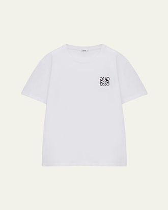 Loewe Mens Anagram Relaxed Fit T-Shirt