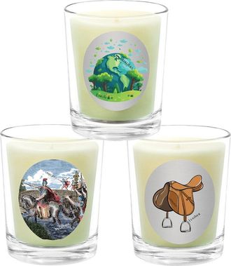 Qualitas 3Pc Candle Set - Leather, Rubicon, & Earth
