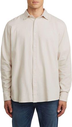 G-Star Regular Fit Button-Up Shirt in Whitebait Gd at Nordstrom, Size X-Large