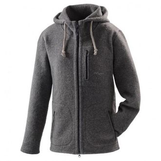 Mufflon Halva Wolljacke für Herren | schwarz