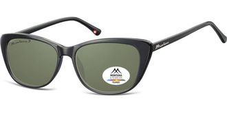 Montana Eyewear MP42 MP42A Womens Sunglasses Black Size 54