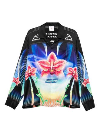 Casablanca Orchidee Racer Shirt