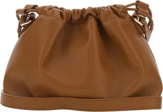 A.P.C. Womens Crossbody Bag Ninon Mini Brown Polyurethane Shoulder