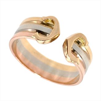 Cartier Yellow Gold (18K) Pink Gold (18K) White Gold (18K) Band Ring (Pre-Owned)