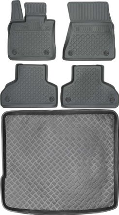 OEM Juego De Alfombrillas Para Coche Y Maletero Para Bmw X6 E71 Suv (2008-2014)