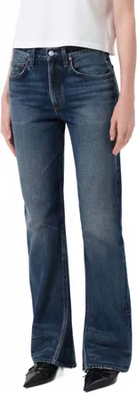 A Gold E Kick Boot Jeans In Stencil