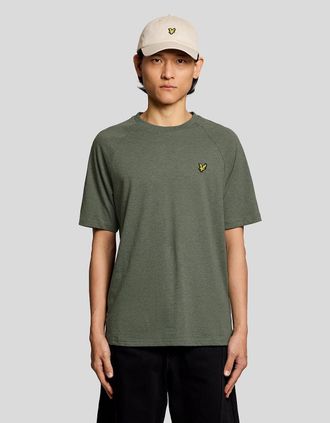Lyle & Scott Lyle And Scott Mens Marl Raglan T-Shirt - Size: 44