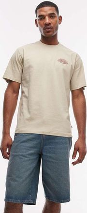 Dickies Pantaloncini di jeans ampi da 13 pollici kaki tinto blu-Verde