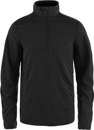 Fj&auml;llr&auml;ven Abisko Day Hike Half Zip Fleecepullover f&uuml;r Herren | schwarz