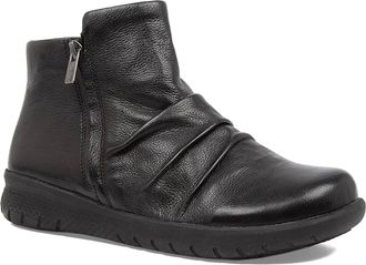 Ziera Womens Shayne Xf Ankle Boots In Black Leather