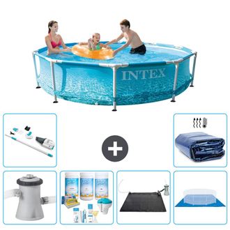 Intex Piscina Con Estructura Redonda - 305x76 Cm - 8-piezas S20379
