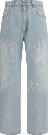 Maison Margiela Cotton Straight-Leg Mens Jeans