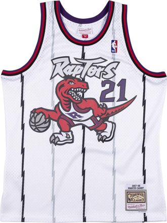 Mitchell & Ness Swingman Jersey Toronto Raptors 1997-98 Marcus Camby White SMJYLG19078-TRAWHIT97MCM