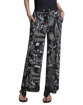 DKNY Printed Drawstring Pant