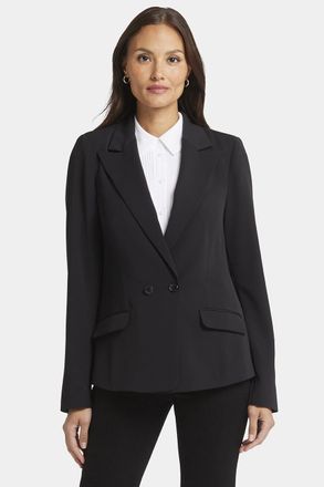 NYDJ Moderne Blazer | Zwart