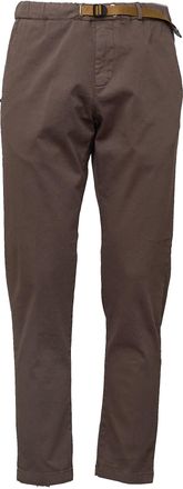 White Sand Regular Fit Adjustable Gabardine Pants