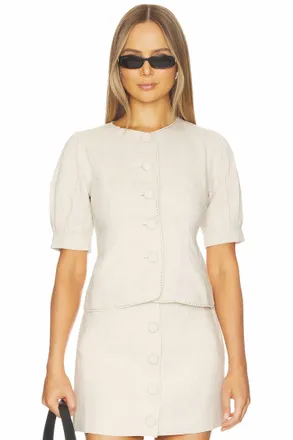 Astr Cailey Top In Off White