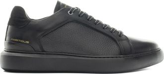 Ambitious Eclipse Panel Sneaker - Heren - Sneakers - Zwart - 44 EU - Leer - Schoenen