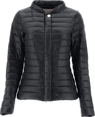 Herno Winter Jackets, female, Black, Size: L Piumino Elena