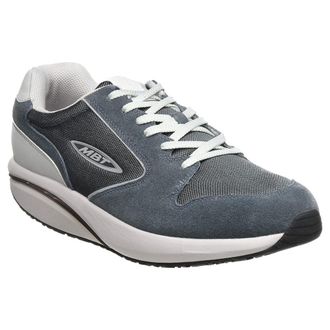 Mbt MBT 1997 Classic Suede Textile Mens Low Top Trainers - Castlerock - Size:UK 10.5