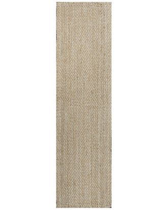Jonathan Y Designs Jonathan Y Espina Hand Woven Herringbone Chunky Jute Rug