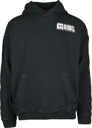 Diesel sweatshirt - Heren - Hoodies - Zwart - XL - Katoen - Hoodies & sweatvesten