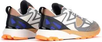 Philippe Model Mens Rockx Low Sneaker Multicolor Canvas Mesh Rubber
