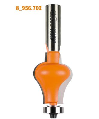 CMT 956.702.11 Fresa Para Pasamano Con Rodamiento Hw S=12 D=31,75x38