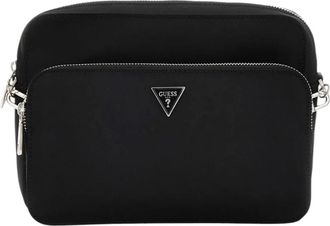 Guess Cross Body Bags, male, Black, Size: ONE SIZE Milano Nylon Crossbody