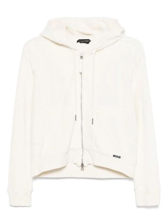 Tom Ford Hoodie van badstof - Beige