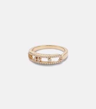 Messika Anillo Baby Move de oro de 18 ct con diamantes