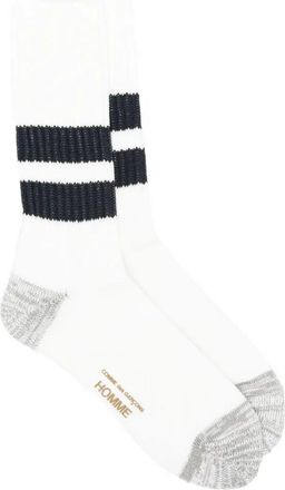 Comme Des Gar&ccedil;ons Socks White X Navy