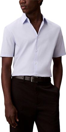 Calvin Klein Solid Stretch Slim Shirt