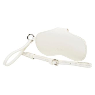 Estro & Luminara Genuine Leather Glasses Case - female - Estro - Accessories - White - ONE SIZE - Accessories