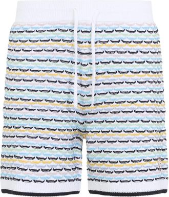 Casablanca Tuck Stitch Short - Heren - Korte Broeken - Veelkleurig - L - Katoen - Korte Broeken