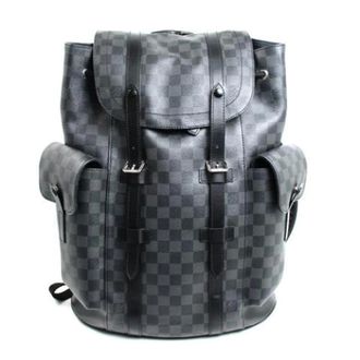 Louis Vuitton Pre-owned Damier Graphite Rugzak - Heren - Pre-owned - Grijs - Maat: ONE Size