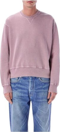 Our Legacy Base Sweat - Heren - Sweatshirts - Roze - L - Katoen - Hoodies & sweatvesten