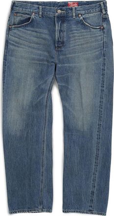 Fortela Ibara 33 Japan Denim Five Pocket Regular Fit Pants in Custom Wash at Nordstrom, Size 30 X 33