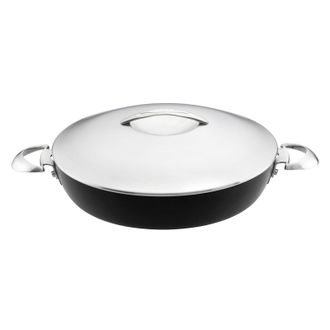 Scanpan Professional 12.5 Inch Chefs Pan With Lid, 4.25 Quart