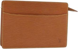 Louis Vuitton Pre-owned Clutches, female, Brown, Size: ONE SIZE Pre-owned Vintage Clutch