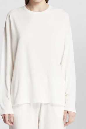 The Row floris cotton jersey relaxed fit t shirt