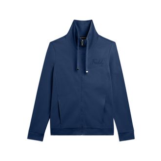 Freddy Felpa Zip con Collo Alto e Logo con borchie