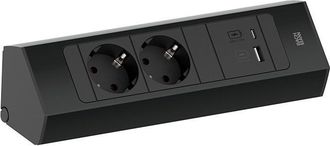 Bachmann Regleta Esquinera Casia 2 Con 2xtt + Usb A/c: Eficiencia Y Estilo En Tu Cocina